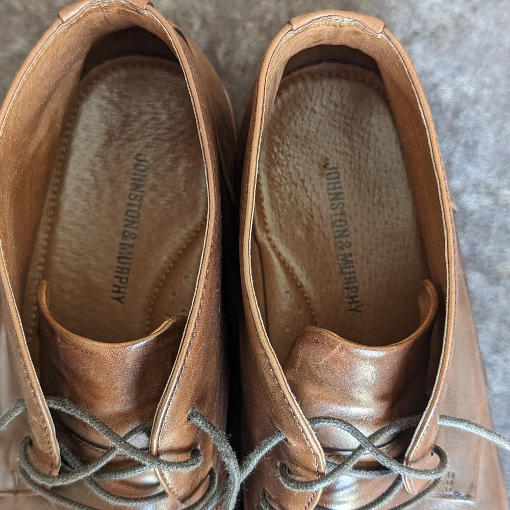 Johnston & Murphy dressy ankle boots 11M - Picture 3 of 7